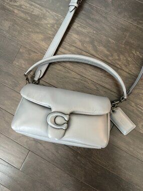 Coach Light Grey Pillow Tabby Shoulder Bag/Purse Style #L2081-C0772